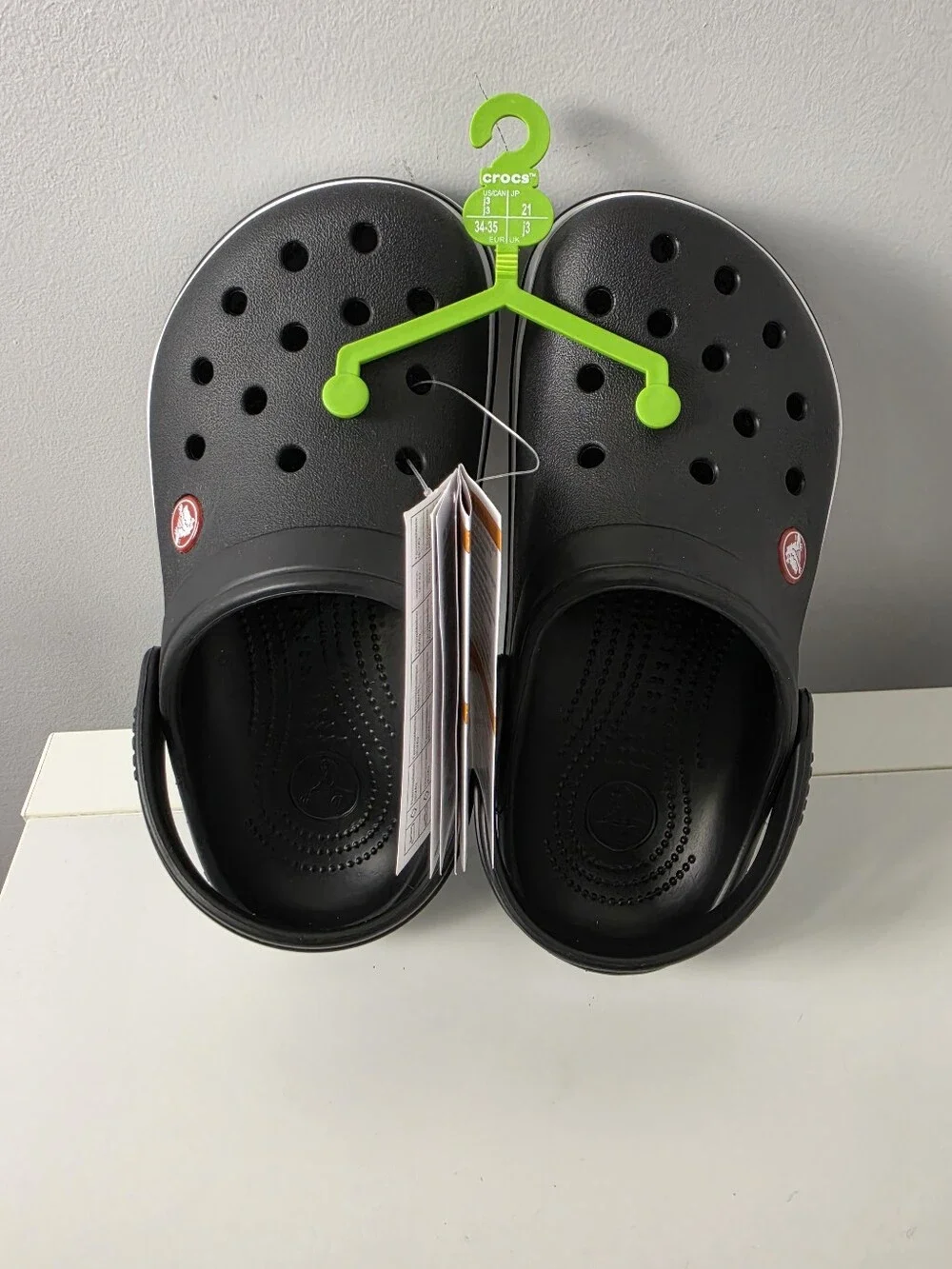 Crocs Kids Unisex Crocband Clog Size J3 NWT